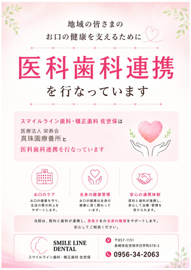 福岡市医科歯科連携サイト|スマイルライン歯科・矯正歯科 福岡市医科歯科連携サイト|スマイルライン歯科・矯正歯科